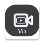 Logo of Via Media Editor android Application 